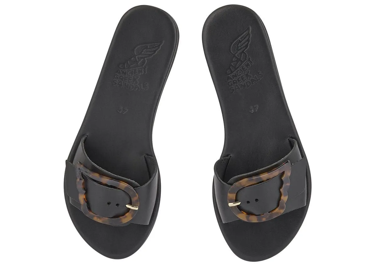 Aglaia Buckle Slide Sandals