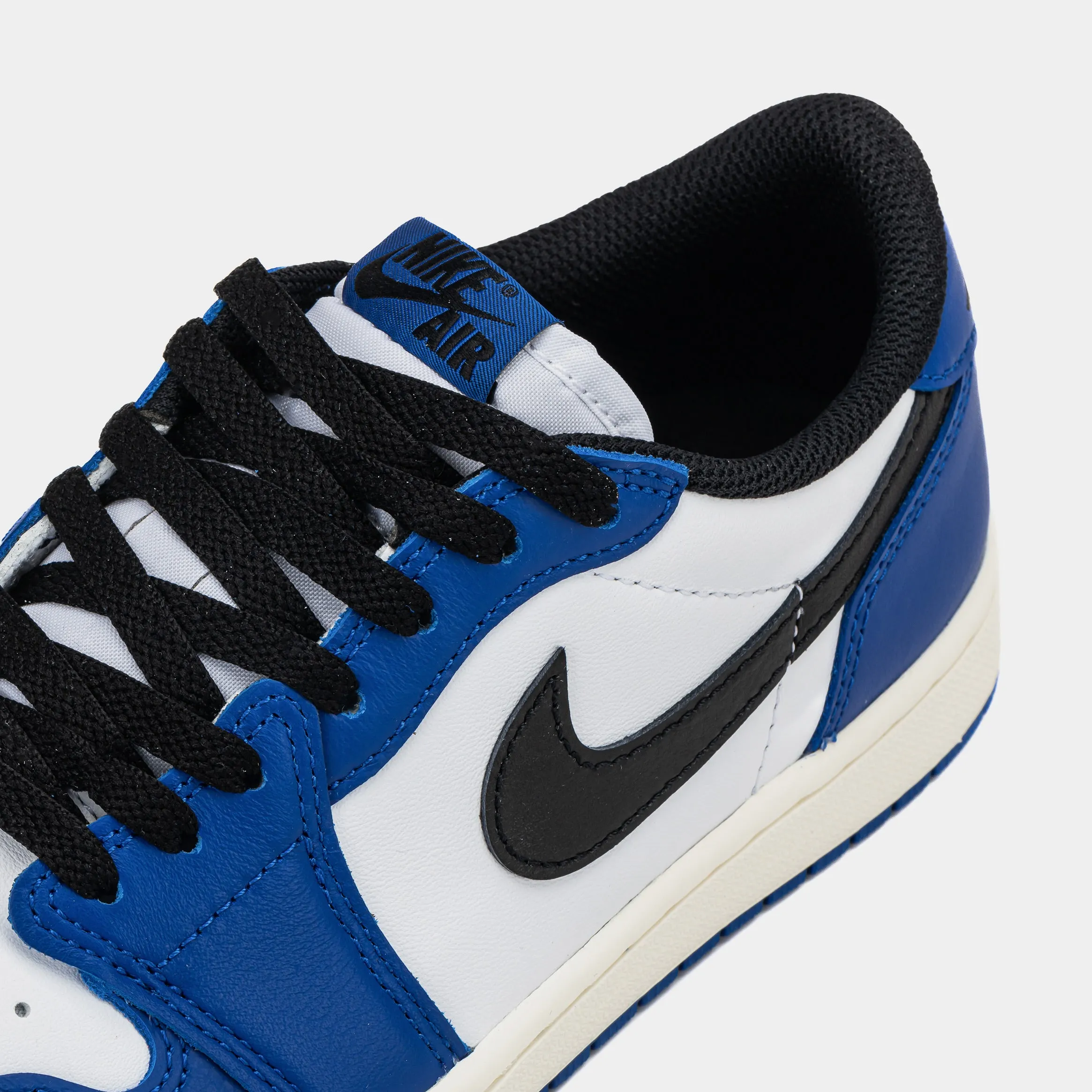 Air Jordan 1 Retro Low OG Game Royal Mens Lifestyle Shoes (White/Black/Game Royal)