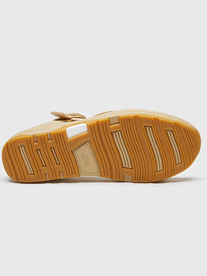 AKK-ab Sneaker, Brown x Yellow