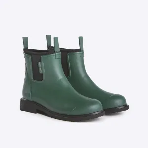 Bobbi Rain Boot // Alpine Green & Black