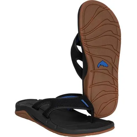 Challenger flip-flops for men Simms, black