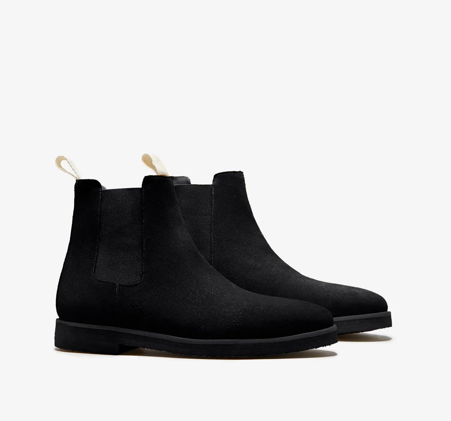 Chelsea Boot | Black Suede