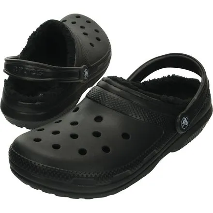 Classic Crocs Lined Clogs, Black