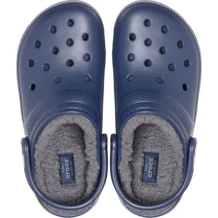 Classic Crocs Lined Clogs, Navy/Charcoal