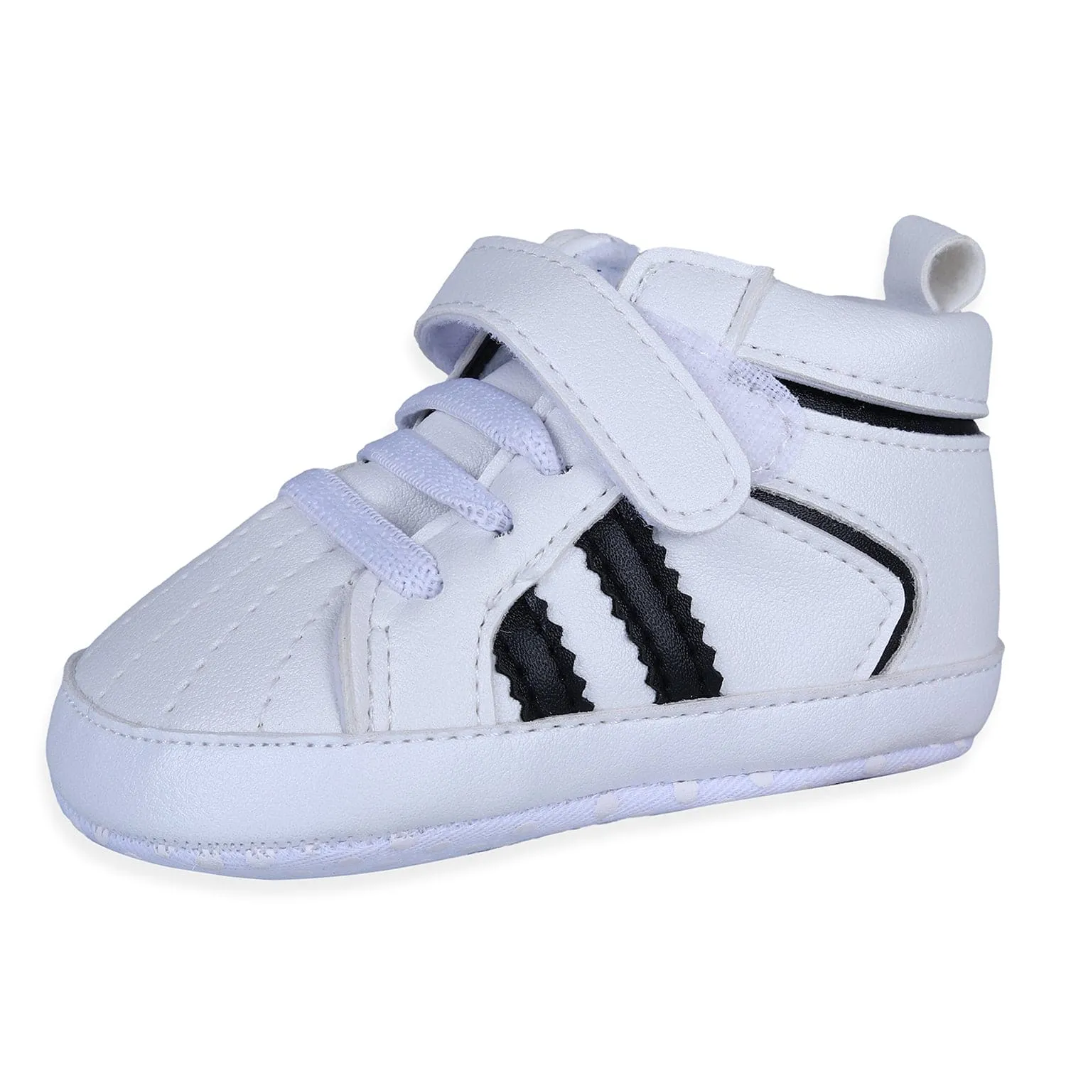 Classic Stripes Comfortable And Breathable Anti-Slip Sneaker Shoes - White