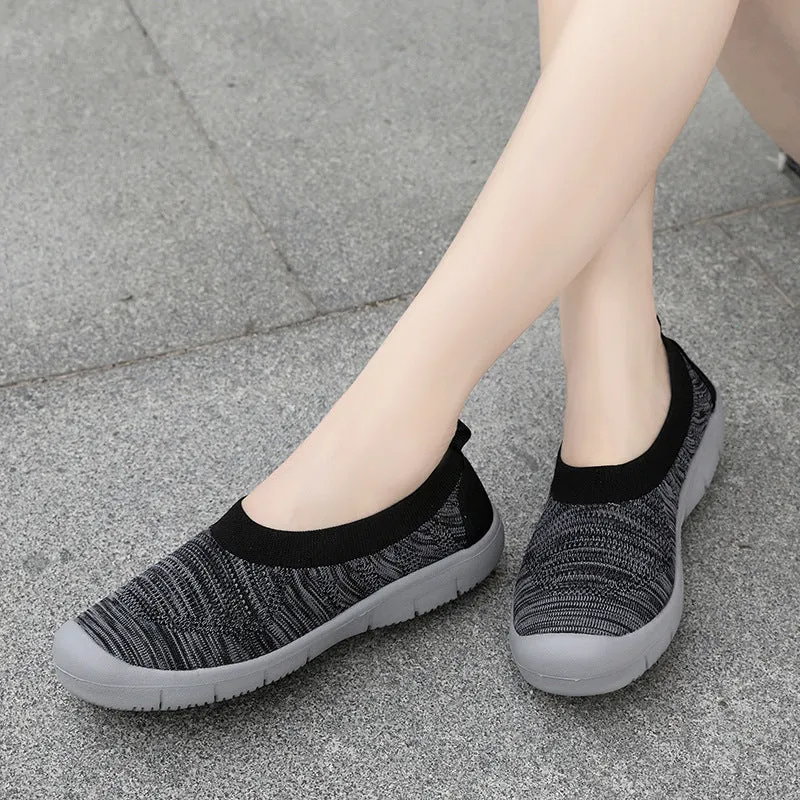 Discover Comfort with Owlkay Women Slip-On Flats: High Quality & Fashionably Breathable Shoes