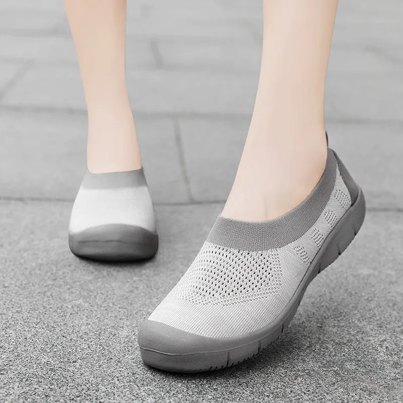 Discover Comfort with Owlkay Women Slip-On Flats: High Quality & Fashionably Breathable Shoes