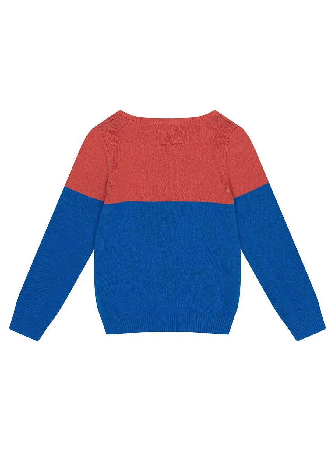 Eco Red Combo Logo Knit Jumper (2-7)