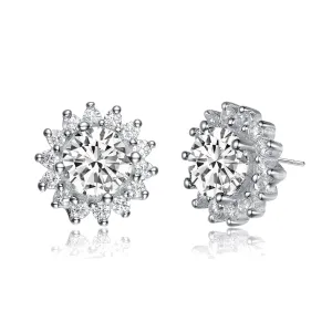 Eloise Snowflake Stud Earrings