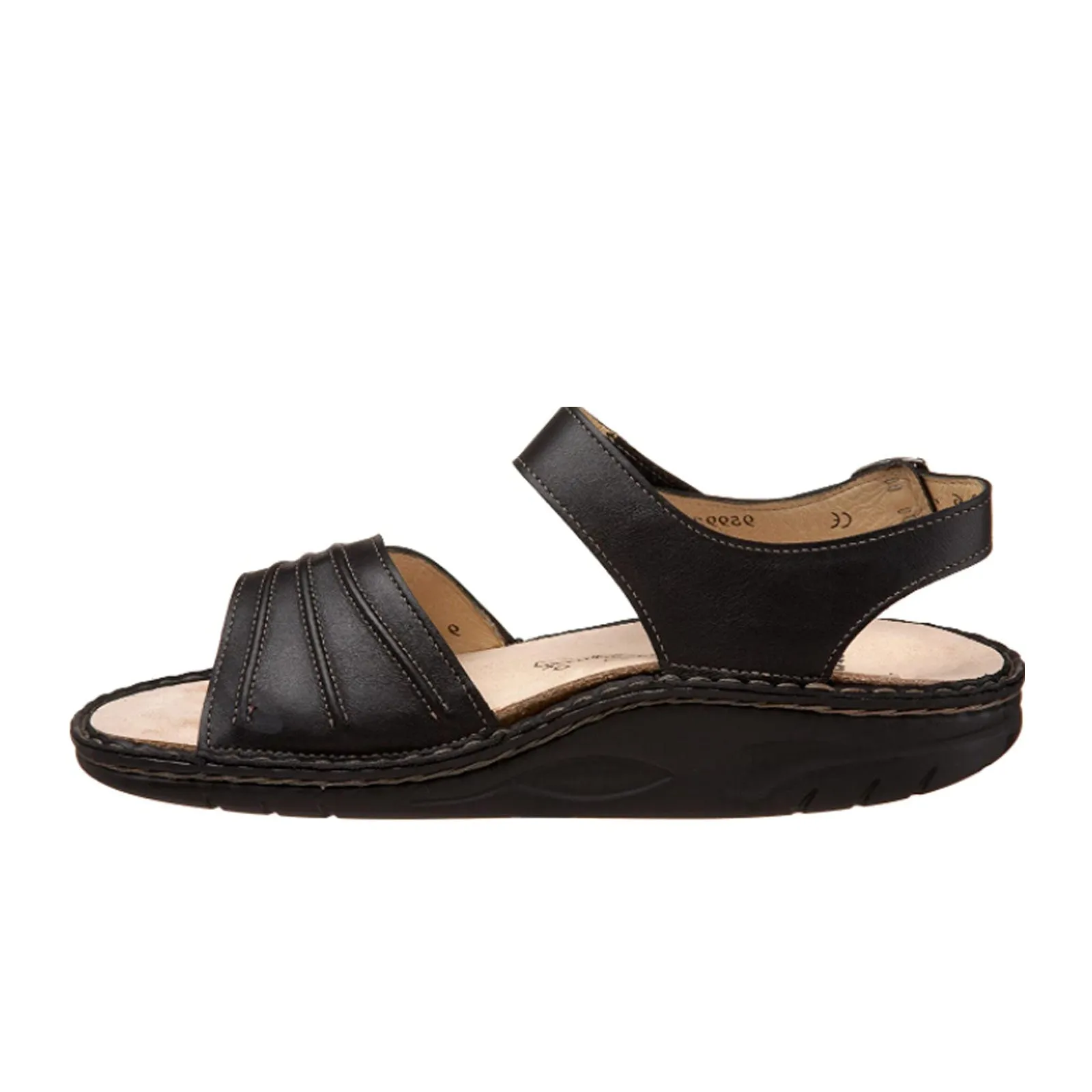 Finn Comfort Sausalito Backstrap Sandal (Women) - Schwarz Nappaseda