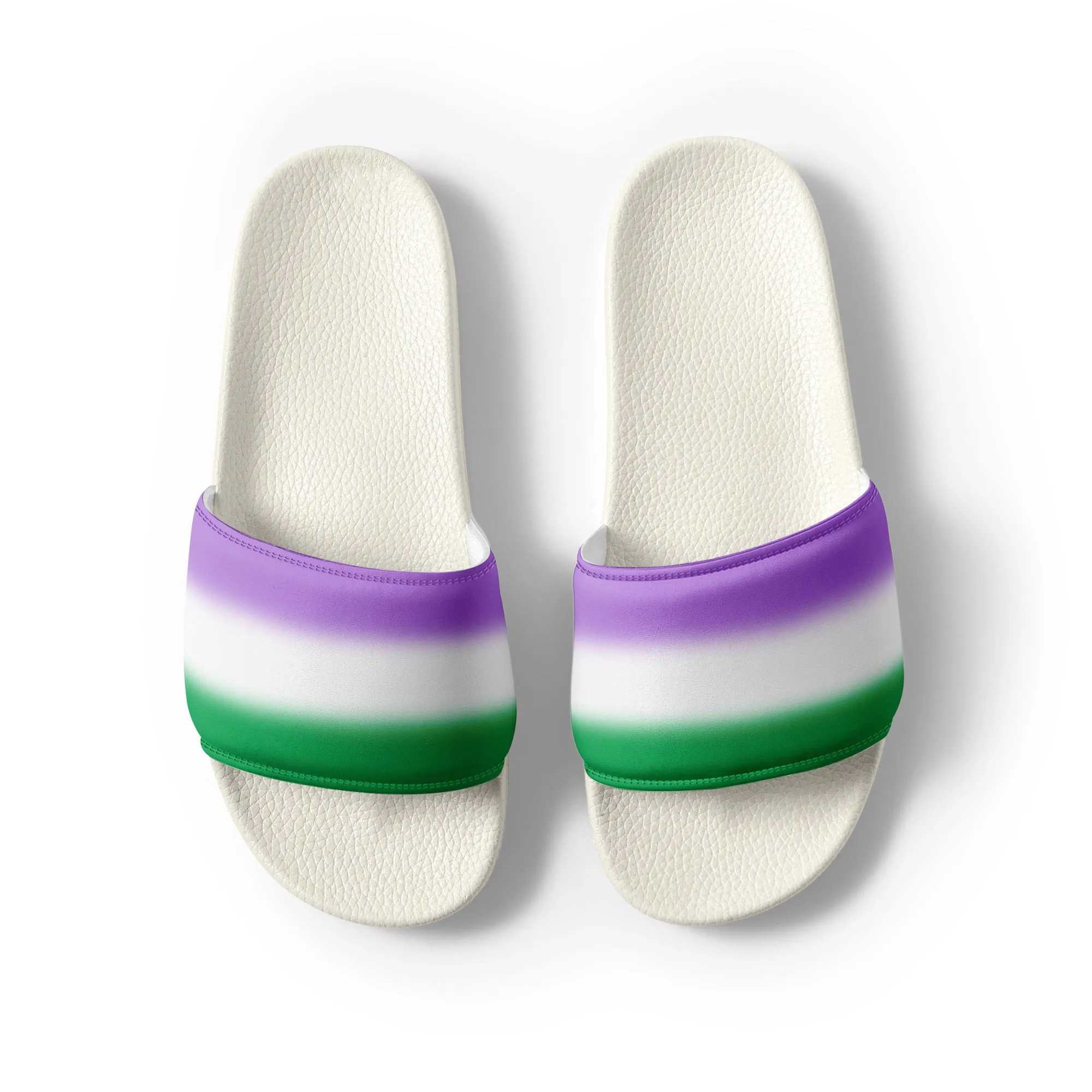 Genderqueer Pride Womens Slides Sandals