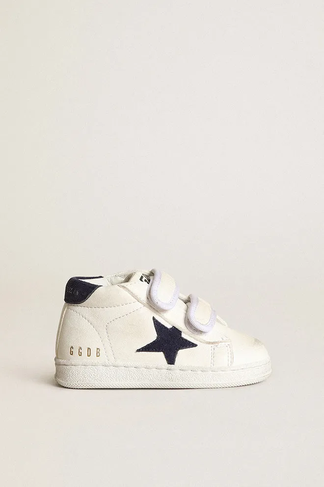 Golden Goose Blue Star Toddler Sneaker