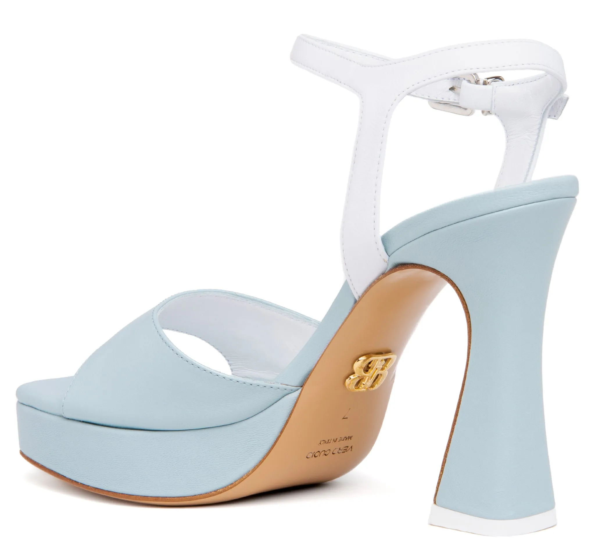 Grazia Platform Leather Sandal