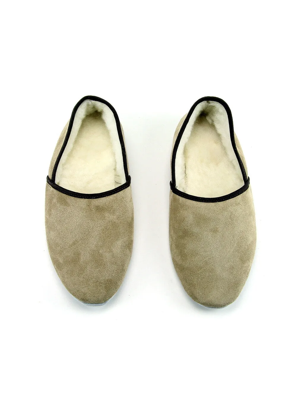 Grecian Style Wool Slippers