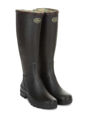 Ladies' Le Chameau Boots - Giverny Noir