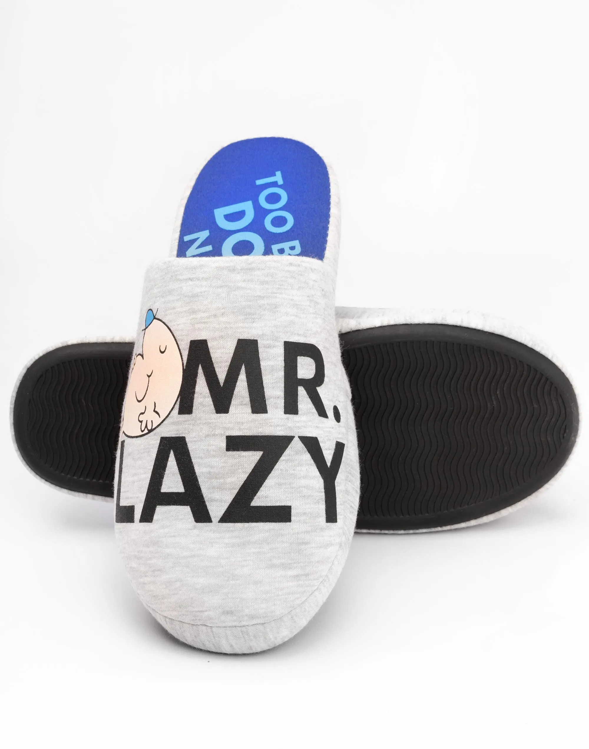 Mr. Men Mr Lazy Slippers For Men