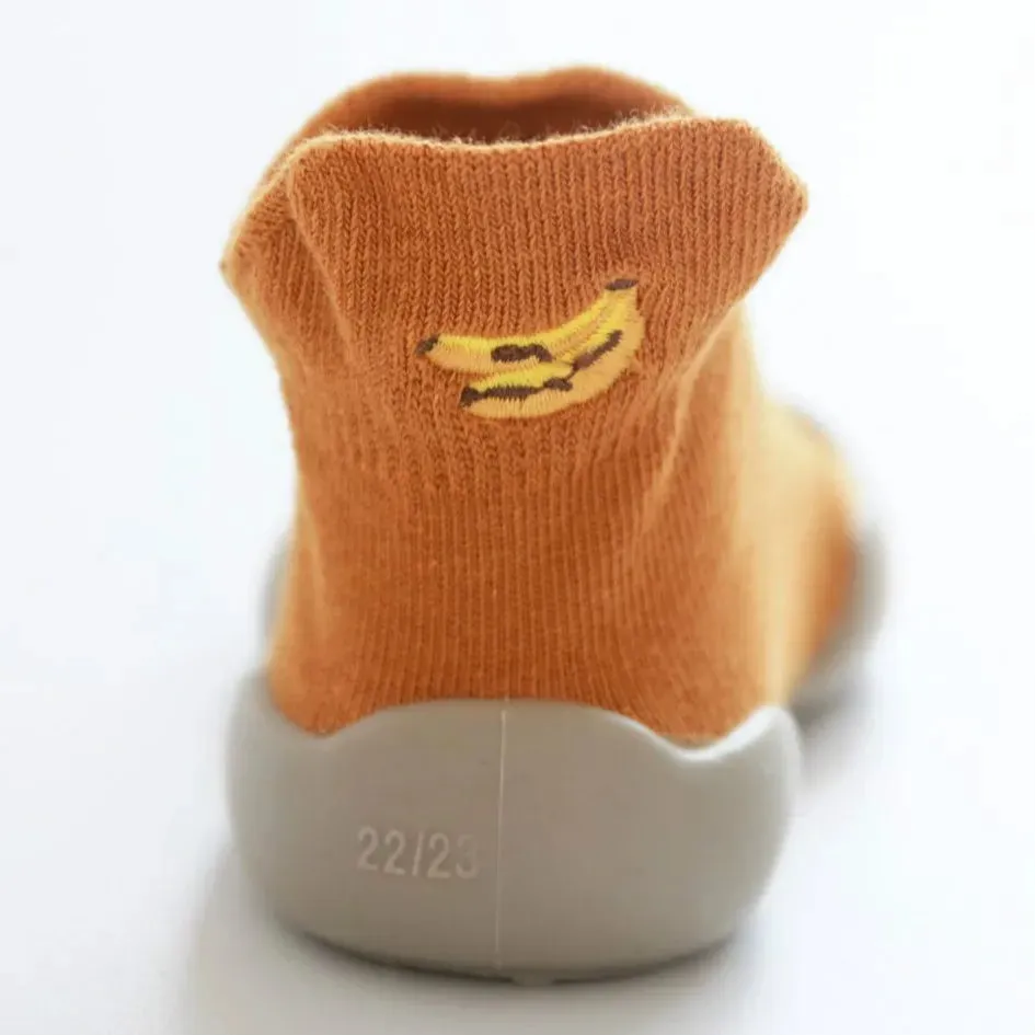 Newborn Baby Girl Shoes Embroidery Pattern Nonslip Floor Socks Kids Girls Soft Rubber Shoes - TGSH50687