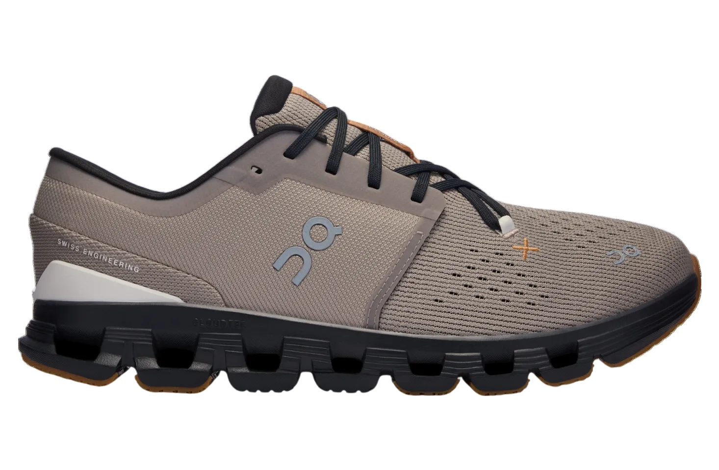 On Men's Cloud X 4 - Fog / Black