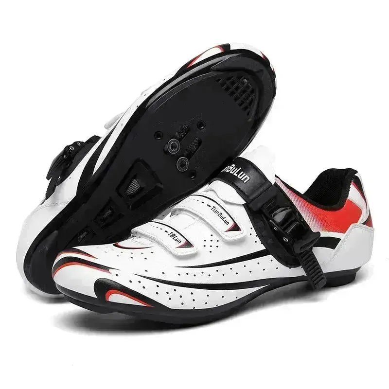 Outdoor Non-lock Cycling Shoes, Rubber Sole Men And Women Couple All-terrain Cycling Shoes