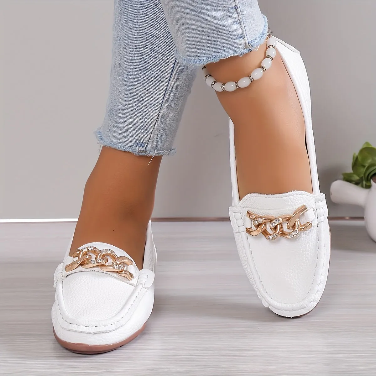 Owlkay Comfortable Casual Loafers Casual Shoes LF45