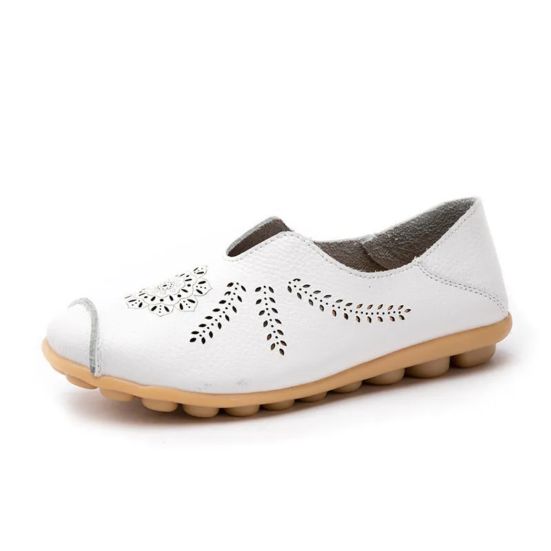 Owlkay Hollow Flat Bottom Women Shoes