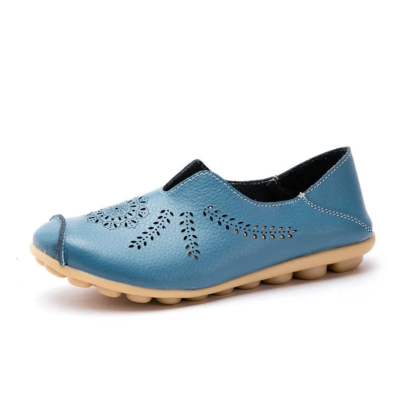 Owlkay Hollow Flat Bottom Women Shoes