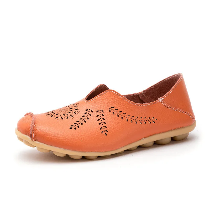 Owlkay Hollow Flat Bottom Women Shoes