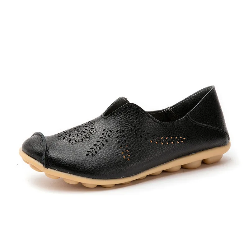 Owlkay Hollow Flat Bottom Women Shoes