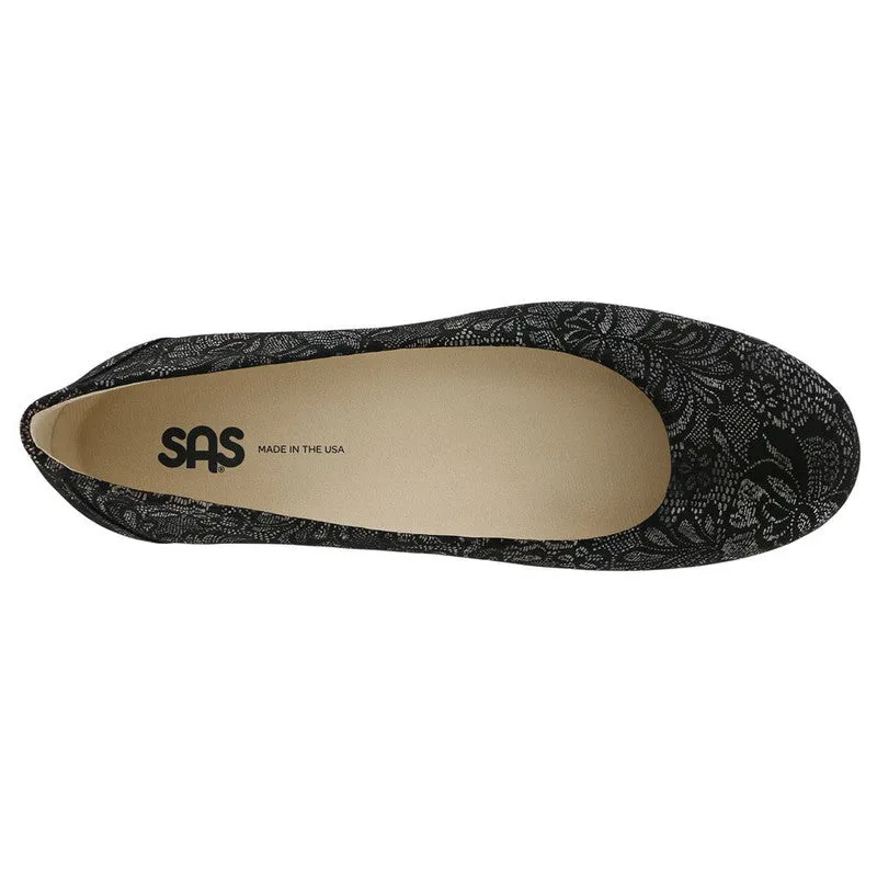 SCENIC BLACK | SAS Women's Scenic - Black Lace at Brandy's Shoes Made in USA