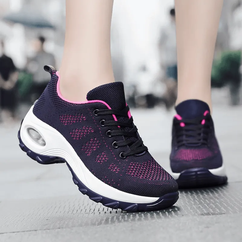 Stylish Breathable Flexible Women's Sneakers / Sports Shoes - SF0775