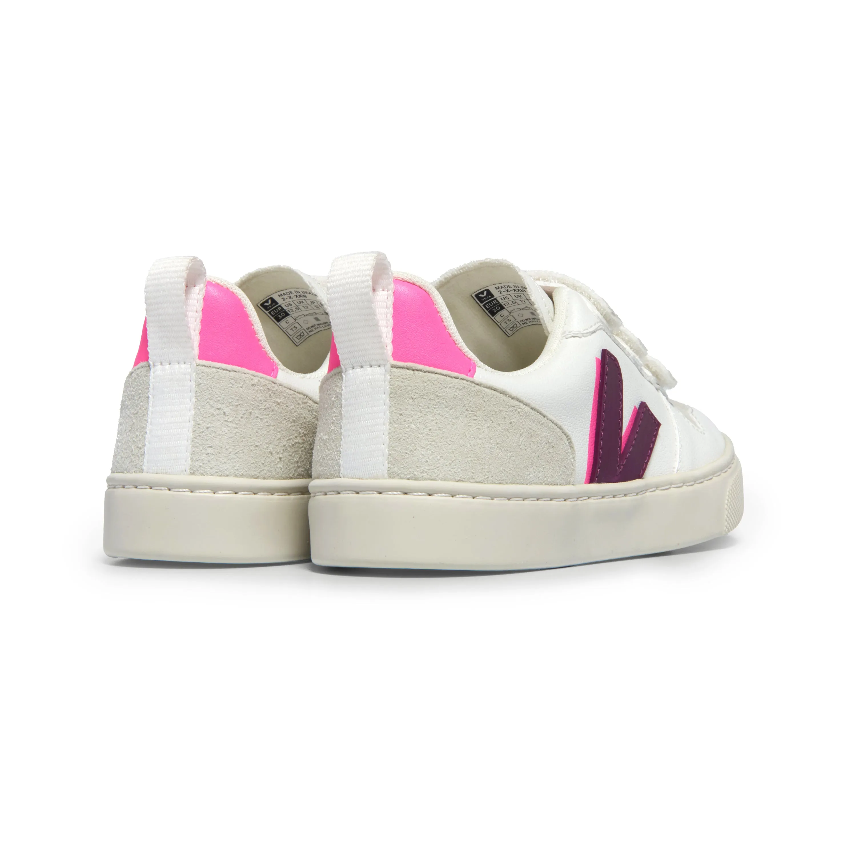 V-10 C.W.L. Velcro Sneakers - Sari Magenta