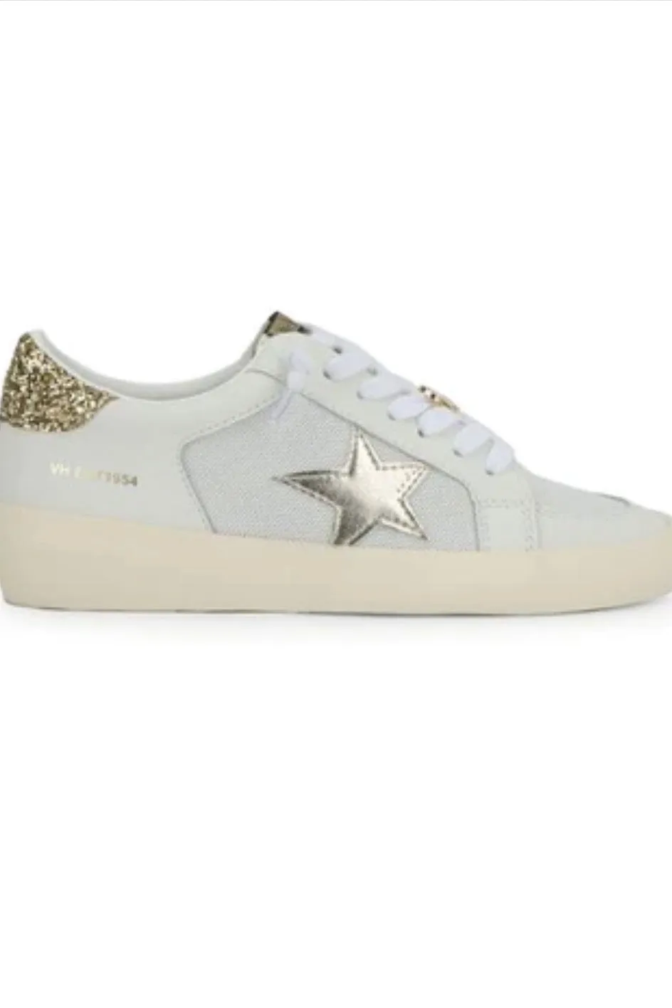 Vintage Havana Reflex 6 Sneaker ~ White/Gold Mesh