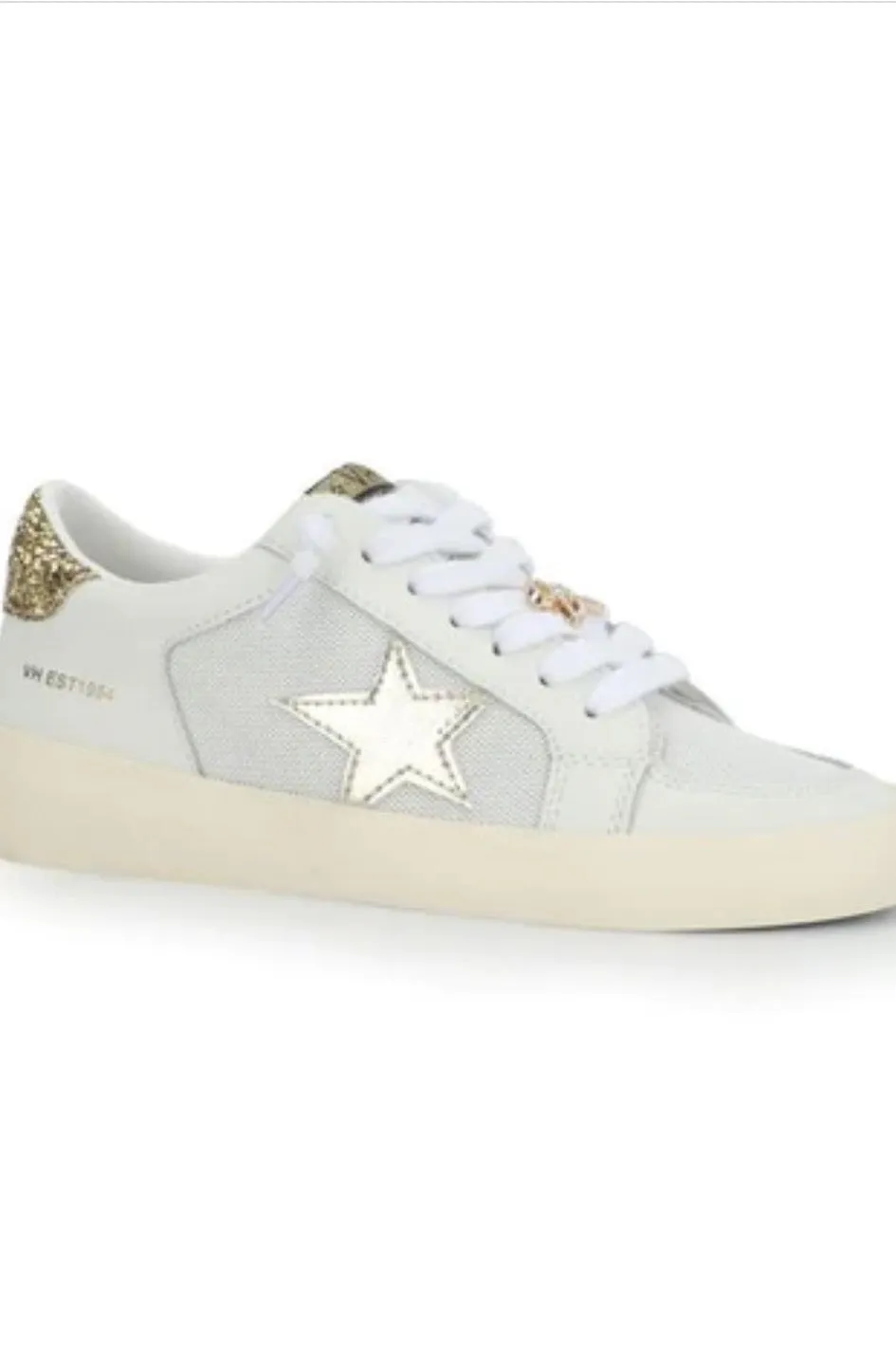 Vintage Havana Reflex 6 Sneaker ~ White/Gold Mesh