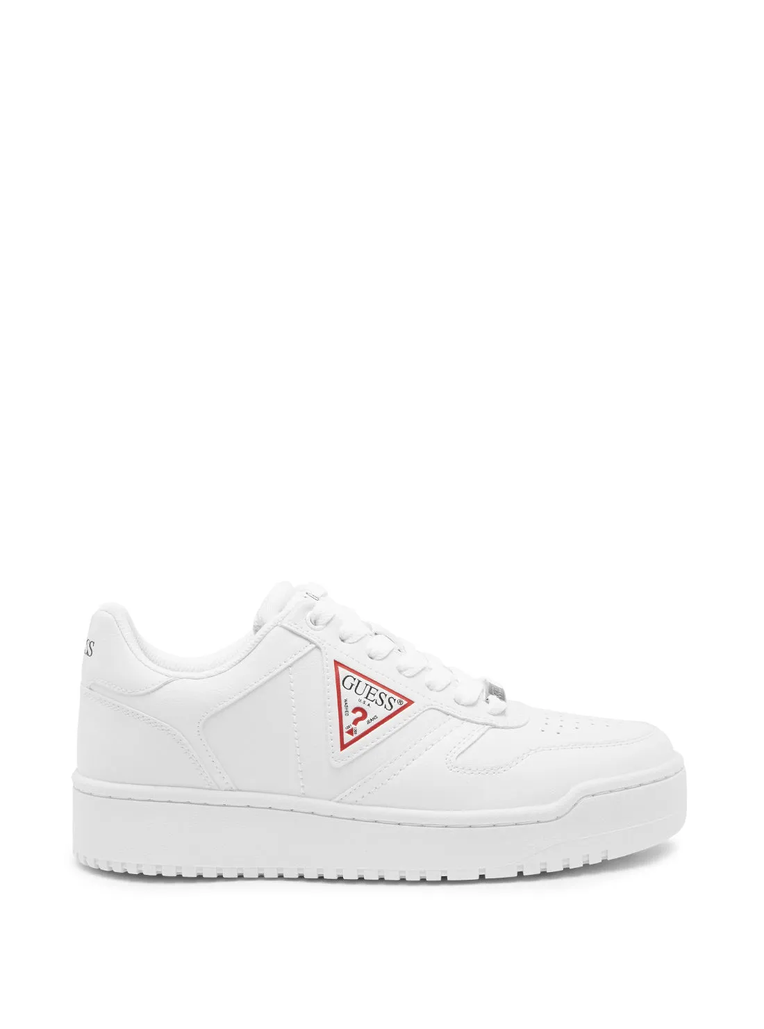 White Aveni Low-Top Sneakers